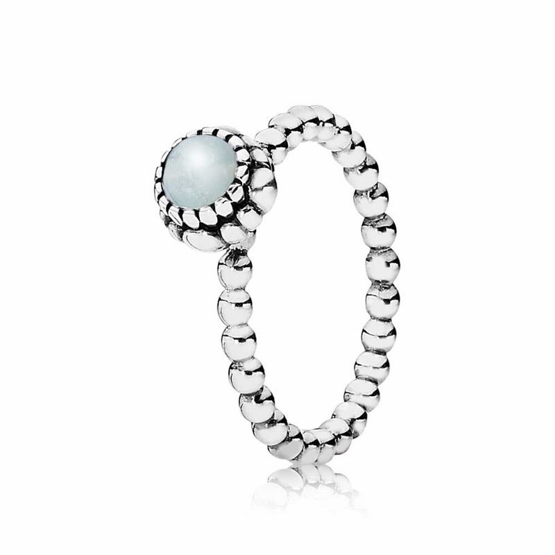 Pandora Birthday Blooms Ring March Silver Egypt UD0365918